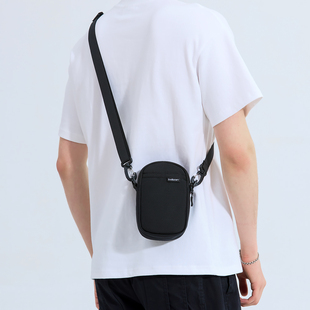 男士机能手机袋男款斜挎包便携小包弹道尼龙防水单肩包通勤腰包