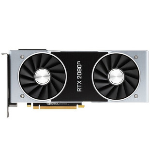 2080Ti RTX 11G双涡轮公版 显卡 英伟达 煤气灶 NVIDIA