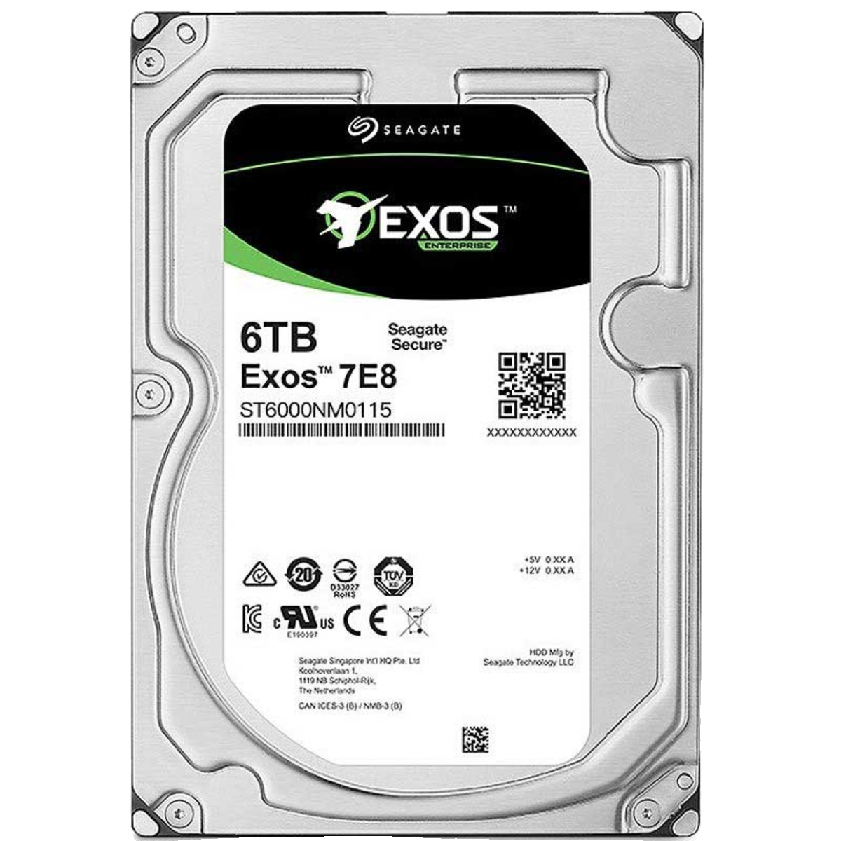 Seagate/希捷 6TB企业级硬盘3.5英寸 SATA 银河
