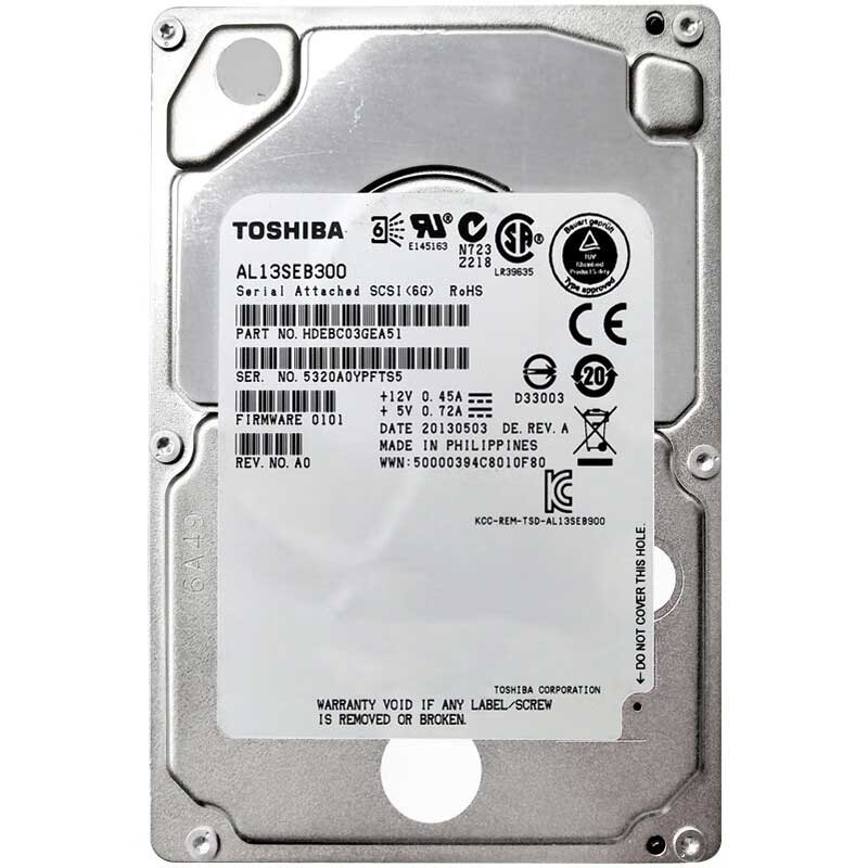 东芝企业级硬盘300GB