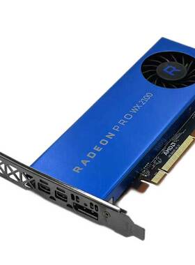 AMD Radeon Pro WX2100 2G 图形工作站 多屏绘图设计显卡