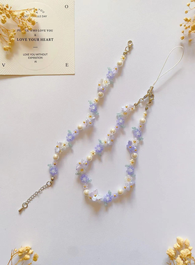 花园派对 原创设计手工制作串珠手链清新女孩时尚简约百搭饰品