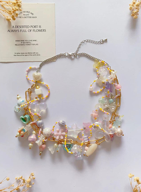 孤品清仓不退换系列看清楚在拍原创设计手工制作串珠项链手链微瑕