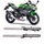 Kawasaki Ninja400Z400 передний амортизатор Kawasaki Ninja закаленный спортивный пружинный амортизатор модифицированный физический магазин в Гуанчжоу mini 0