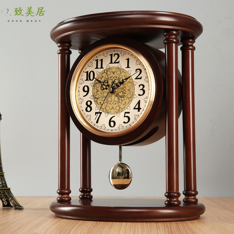 实木座钟图片大全,老式座钟图片大全_大山谷图库