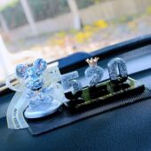 个性 私人定制爱情侣结婚记念生月日汽车创意数字中控台520摆件