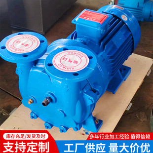 真空泵 加强型HS电动 2BV5131 水环式 铸铁真空泵 博焱泵业 11kw