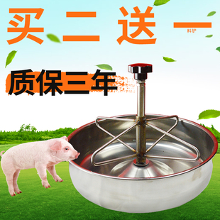 不锈钢仔猪补料槽产床保育猪料槽猪用教料槽饲料槽小猪食槽配件盆