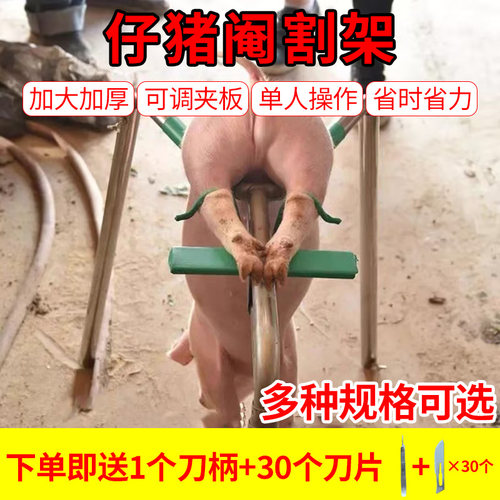 神器仔猪劁猪架阉割阉割刀