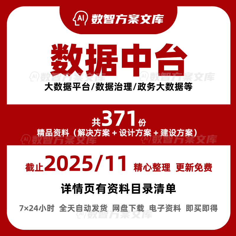 数据中台治理解决方案大