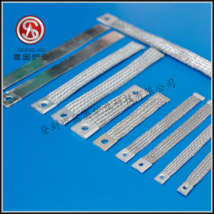 硅碳棒夹具碳化硅高温加热连接带可定制-长短-厚度（层数）-孔径