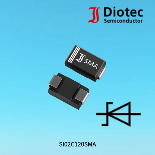 德国 Diotec德欧泰克 SI02C120SMA 碳化硅肖特基二极管1200V, 2A