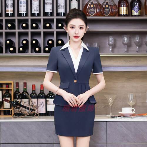 夜场KTV包厢公主工作服高端酒吧dj服务员制服商K娱乐会所管家服装