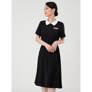 美容院工作服女美容师酒店服务员珠宝前台高级时装新工作服
