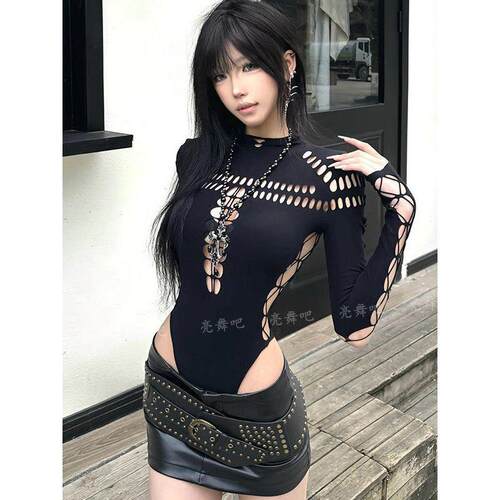 酒吧gogo演出服女团DS领舞台装DJ性感夜场女bgo点舞服性感夜场服