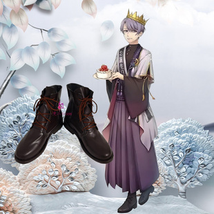 漫工坊文豪与炼金术师北原白秋cos鞋定制动漫游戏cosplay靴子定做