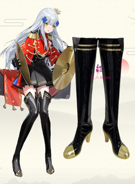 漫工坊少女前线HK416敲击波丽露cos鞋子定制打你一下cosplay靴子