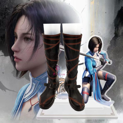 画江湖之不良人姬如雪cos鞋子定制动漫游戏cosplay男靴子来图定做
