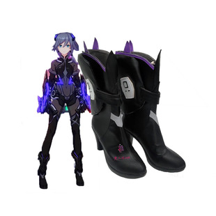 崩坏三符华影骑士月轮cos鞋 子定制动漫游戏cosplay男靴子来图定做