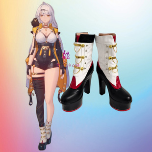 漫工坊米哈游绝区零仪玄cos鞋 子定制动漫游戏cosplay靴子定做