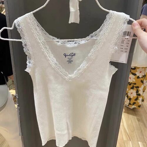 白色背心吊带女夏