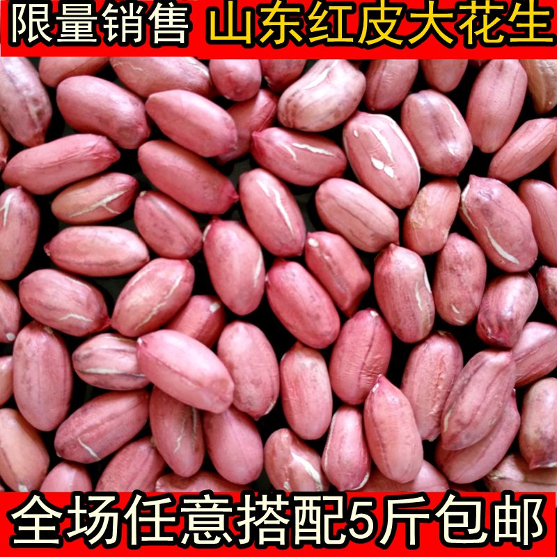 生新花生米 紅皮花生米大粒生花生仁500g 紅衣花生米仁滿包郵在類目 零食/堅果/特產, 山核桃/堅果/炒貨, 花生中 - 來自Buy2taobao.com提供專業的淘寶代購服務
