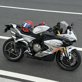 适用春风750SR贴纸拉花赞助商版画车头夜光眼睛防水装饰改装配件