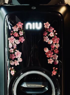 【网红爆款】小牛桃花花瓣贴纸