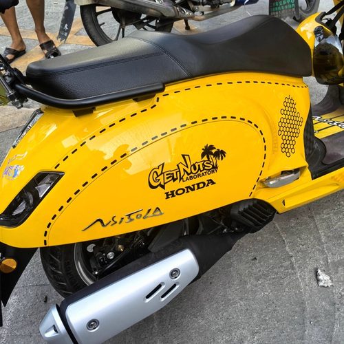 适用本田NS150LA车身蜂窝贴纸