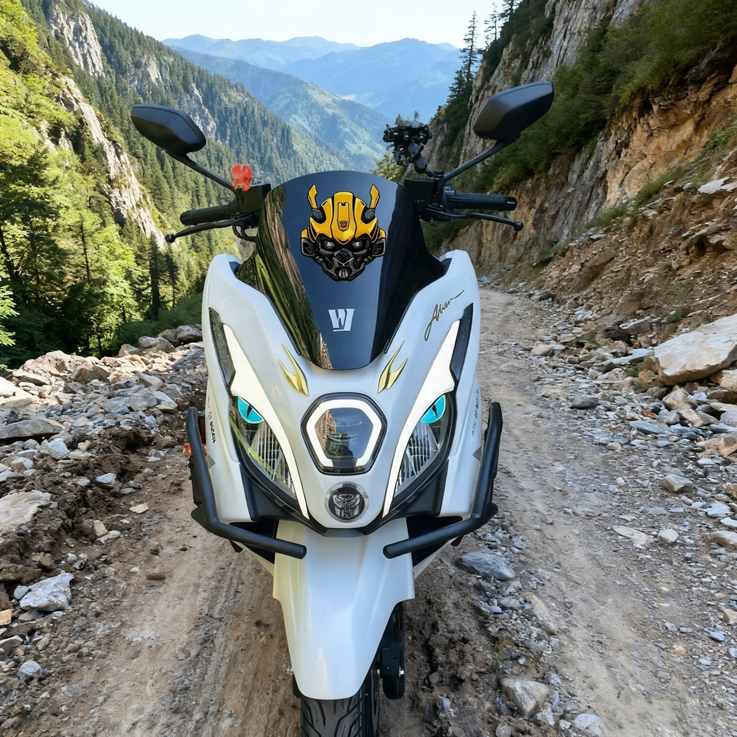 适用于豪爵UFR150全车装饰件贴花