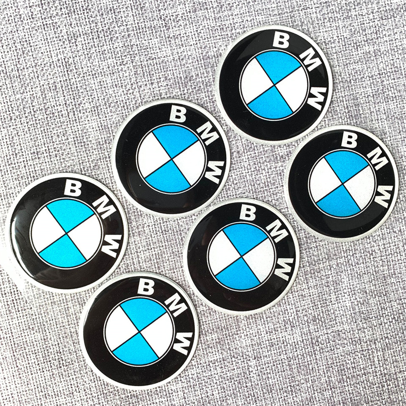 适用于BMW汽车标志反光3D贴纸摩托车标宝马logo圆标车贴油箱贴花 汽车用品/电子/清洗/改装 汽车装饰贴/反光贴 原图主图