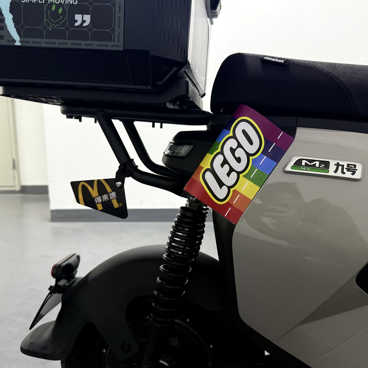 适用于九号乐高车贴电动车装饰水洗唛贴纸LOGO标签贴电瓶车小尾巴,摩托车/装备/配件,贴纸/贴膜,淘宝优惠券,粉丝福利购,淘宝优惠卷