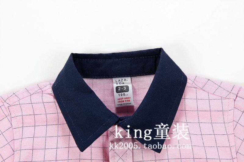 Chemise garcon LAZA à manche longue - Ref 2078017 Image 3
