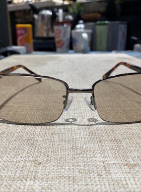 石头镜防辐射男天然水晶太阳眼镜