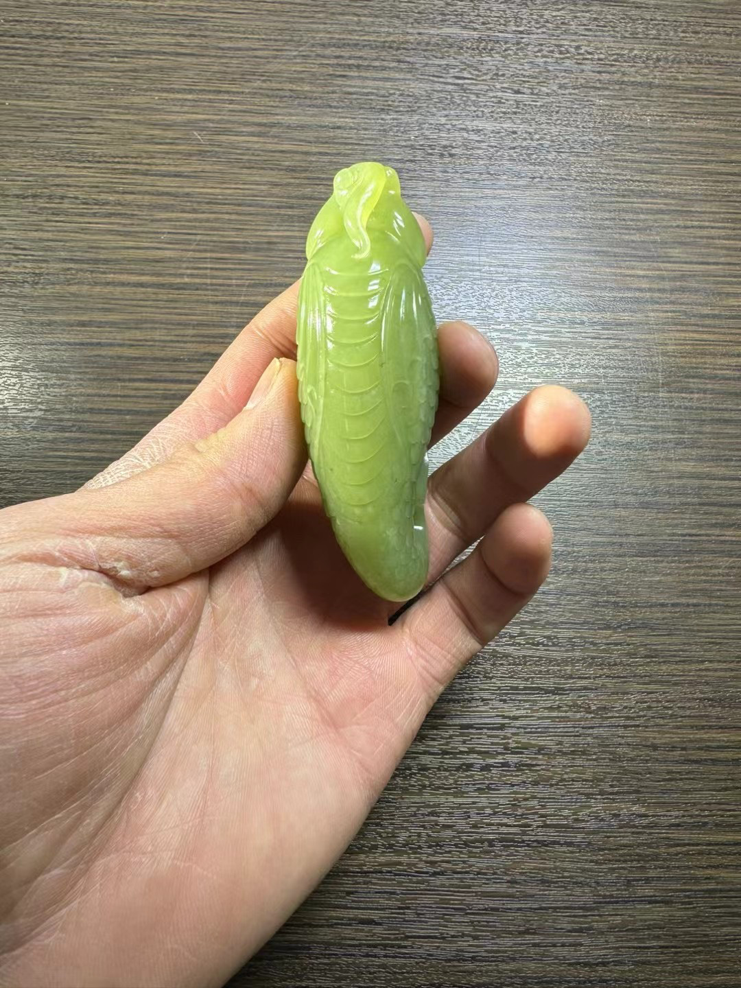 析木河磨玉龙鱼吊坠和田玉籽料龙鱼手把件儿原石项链手链收藏品质