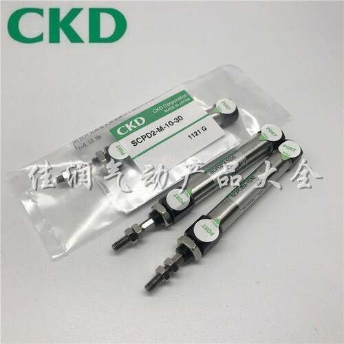 CKD笔型防回转缸SCPD/SCPD2-M/ML-10-10-20-30-40-50-75-100-200