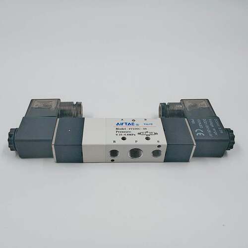 亚德客4V130C/E/P-M5/06A/B/C/E/F-W 五口二位电磁阀气动控制阀
