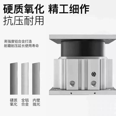 SMC导台式气缸MGF40/63/100-15-20-25-30-35-50-75-80-100-M9B/N