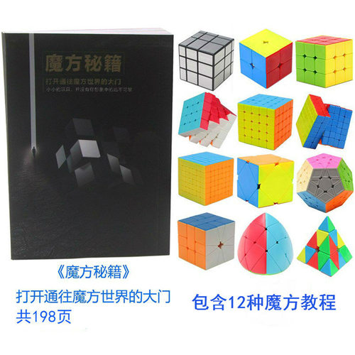 魔方秘籍书本教程书三阶入门速