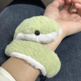 可爱小蛇公仔儿童毛绒玩具小青蛇缠绕玩偶摆件蛇年吉祥物新年礼物