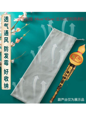 葫芦丝收纳包乐器配件保护套布袋子c调降b调专用背包手提袋收纳盒