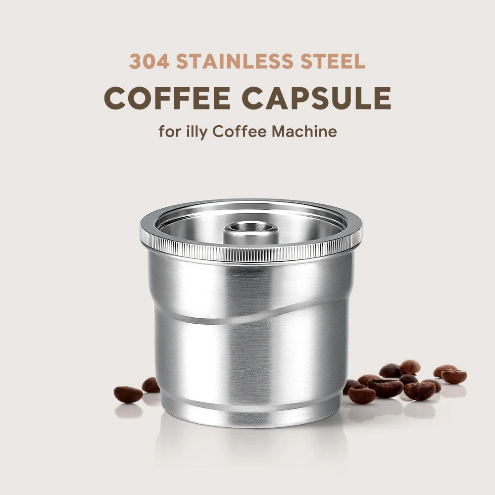不锈钢可重复使用咖啡胶囊适用于illy X7/illy Y3/illy Y5 机型