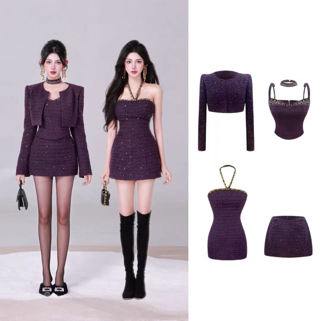 YOYO同款千金风秋季时尚套装