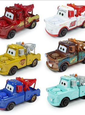 赛车总动员合金玩具儿童汽车伊万年轻极速板牙麦昆车王飞机模型