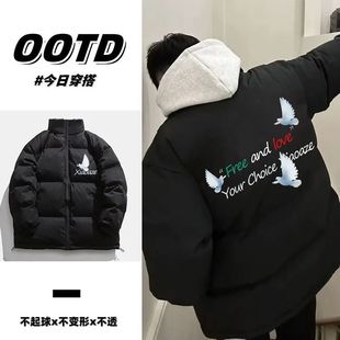 美式高街痞帅飞行员夹克棒球服男春秋新款百搭设计感潮牌学生外套