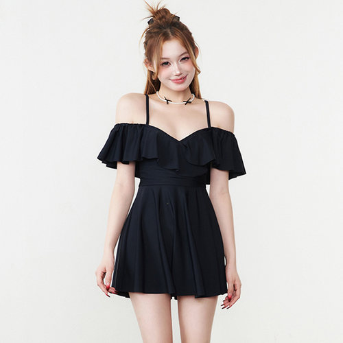 高颜值大码遮肚显瘦泳衣女