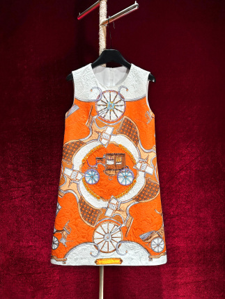Gorgeous French-Style Heavy Beading Summer Dress, Elegant and High-End, 2026 Summer New Trendy Style