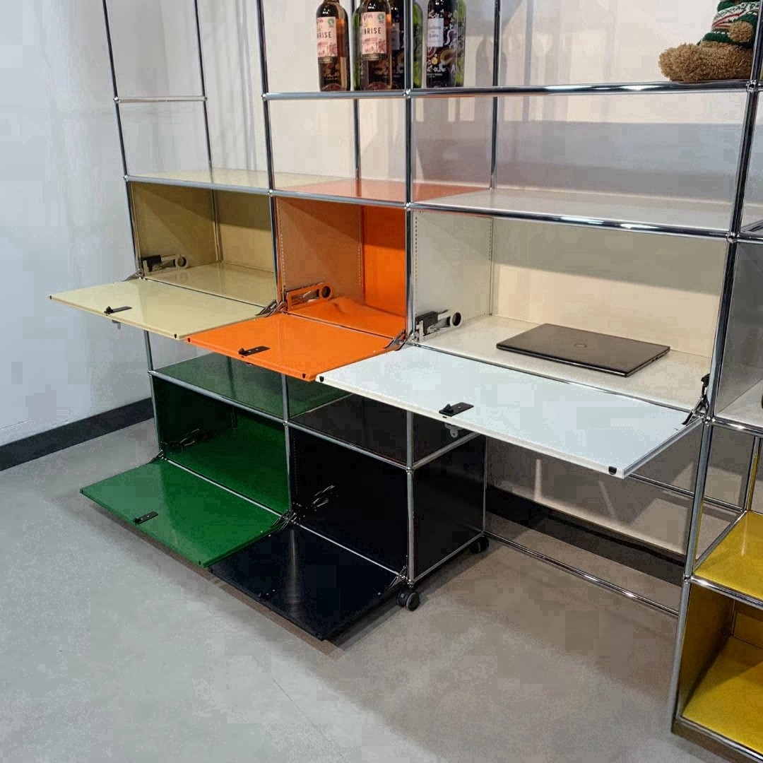 中古相同多功能模块化场景装饰展示收纳收藏手办办公玻璃组合柜