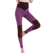 女内穿大码 加绒线裤 护膝护腰保暖裤 加厚衬裤 紧身高腰纯棉毛裤 秋裤