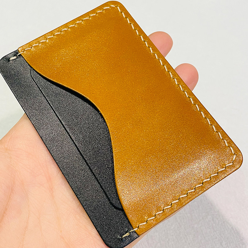 仓末手工头层植鞣皮卡包横款卡位保护套简约轻便对贴DIY卡套,箱包皮具/热销女包/男包,卡包,淘宝优惠券,粉丝福利购,淘宝优惠卷